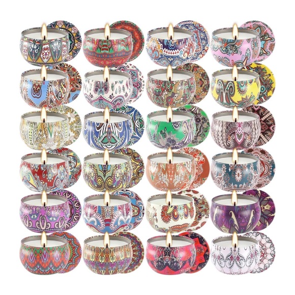 NWT Natural Smokeless Scented Soy Candle - Choose Your Scent - Picture 3 of 4